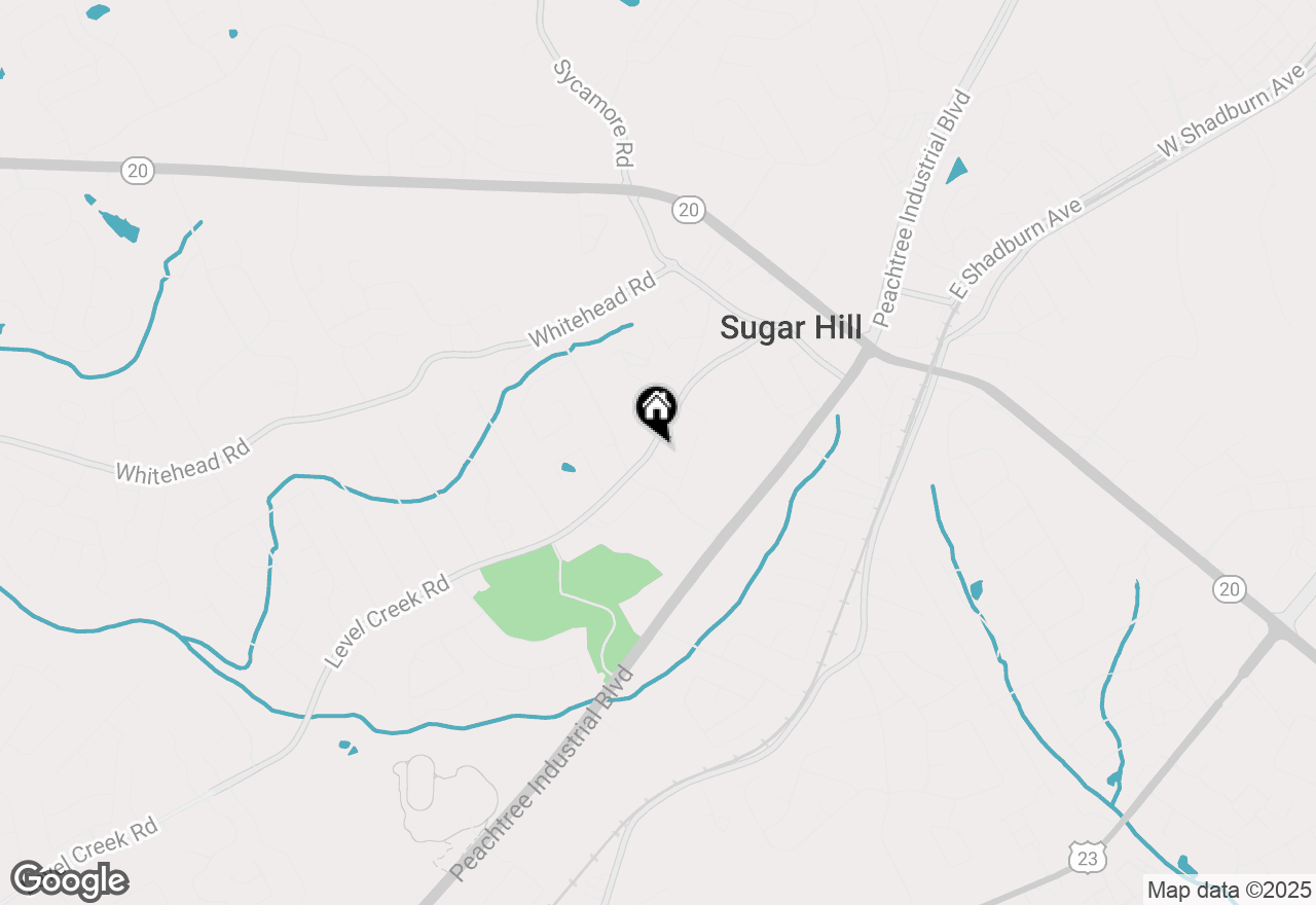 Map of 1011 Level Creek Road, Sugar Hill, GA 30518