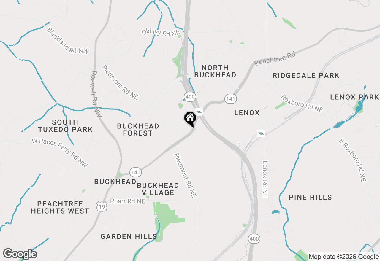 Map of 3324 Peachtree Road Ne #2804, Atlanta, GA 30326