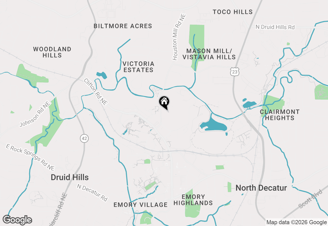 Map of 769 Houston Mill Road Ne #1, Atlanta, GA 30329