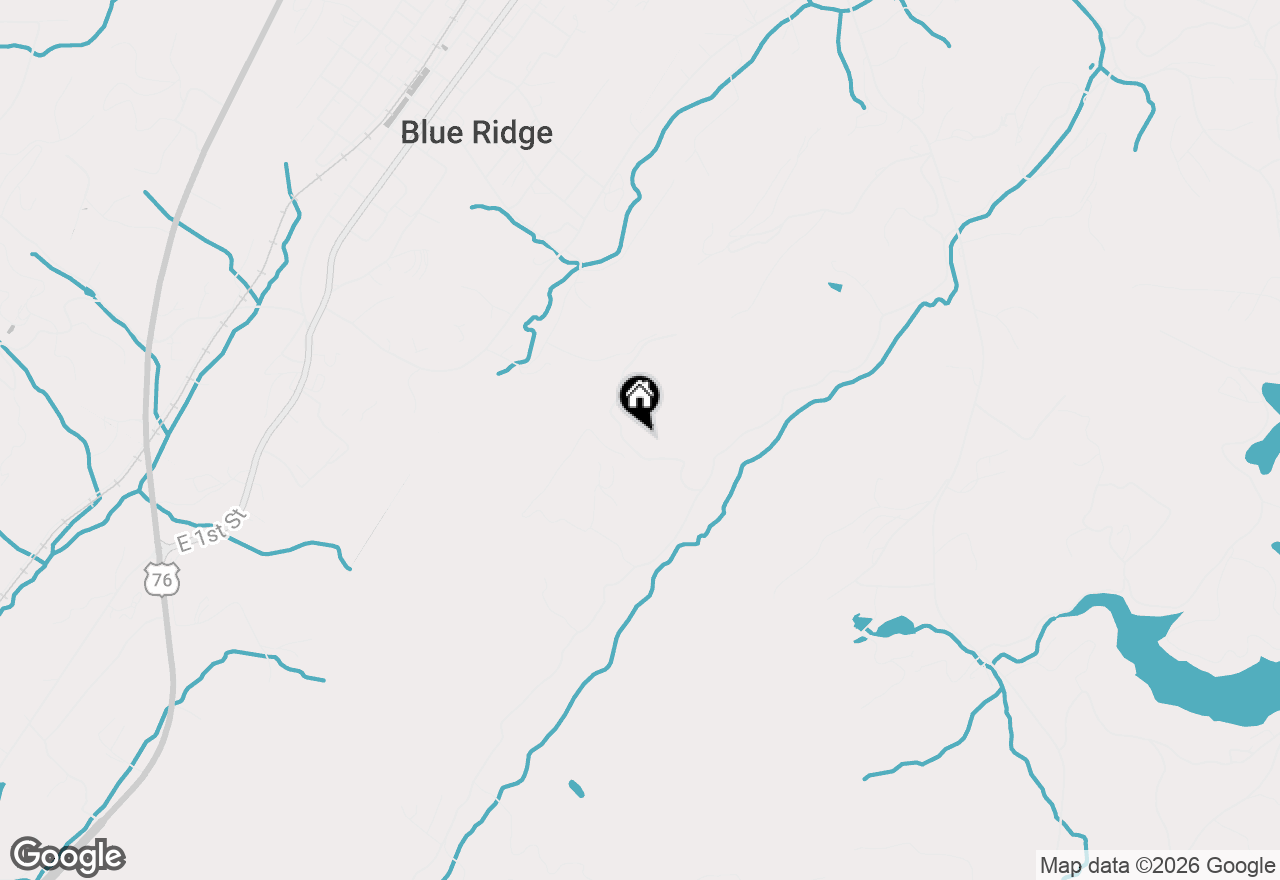Map of 248 Weaver Creek Overlook, Blue Ridge, GA 30559