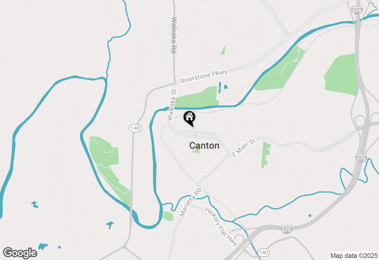 Map of 170 North Street, Canton, GA 30114