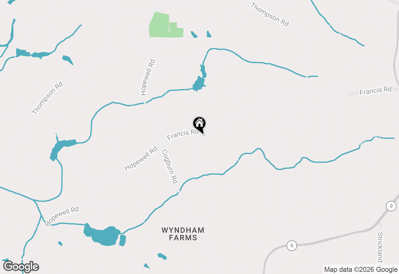 Map of 14695 Timber Point, Milton, GA 30004