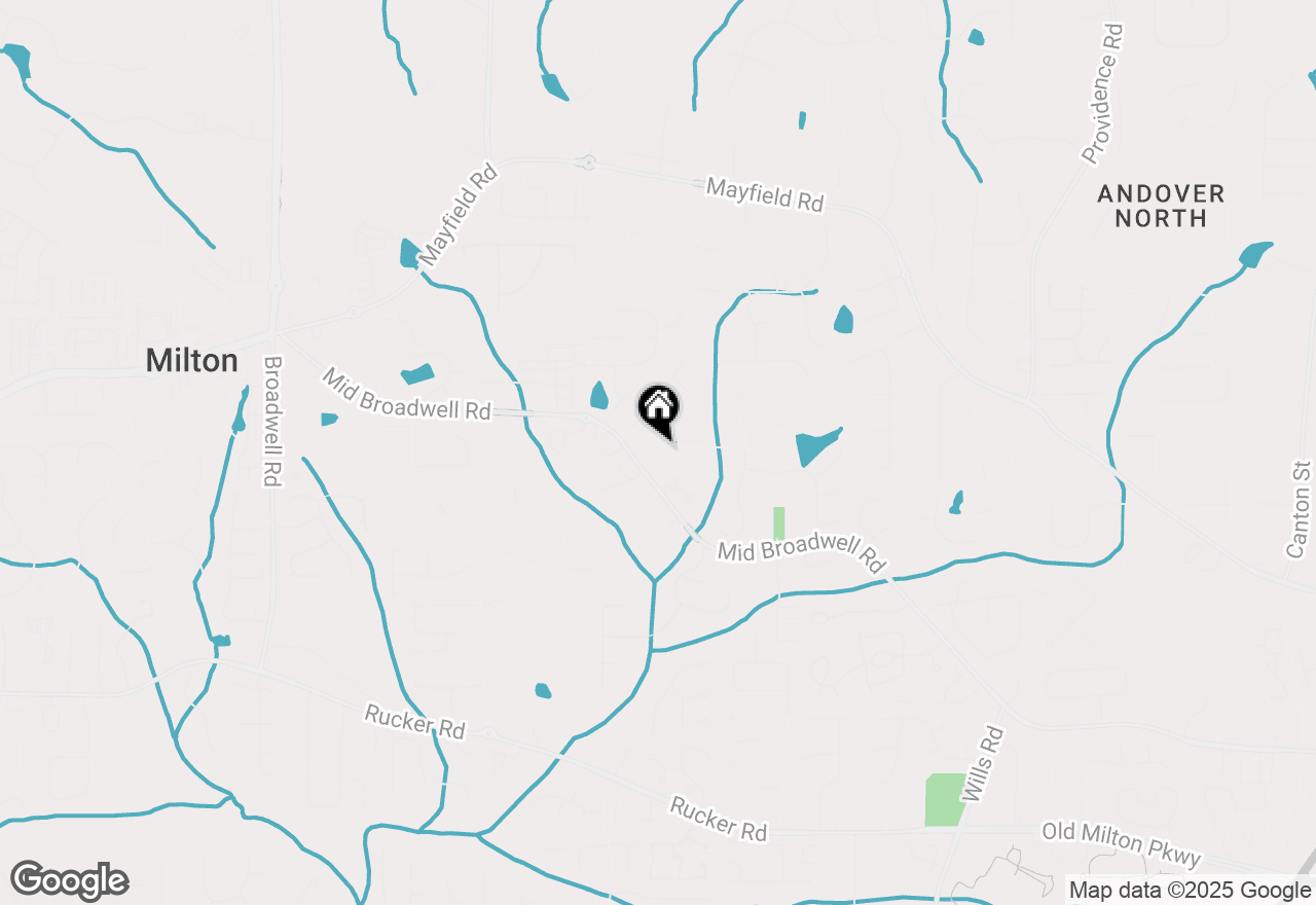 Map of 445 Briars Bend, Alpharetta, GA 30004