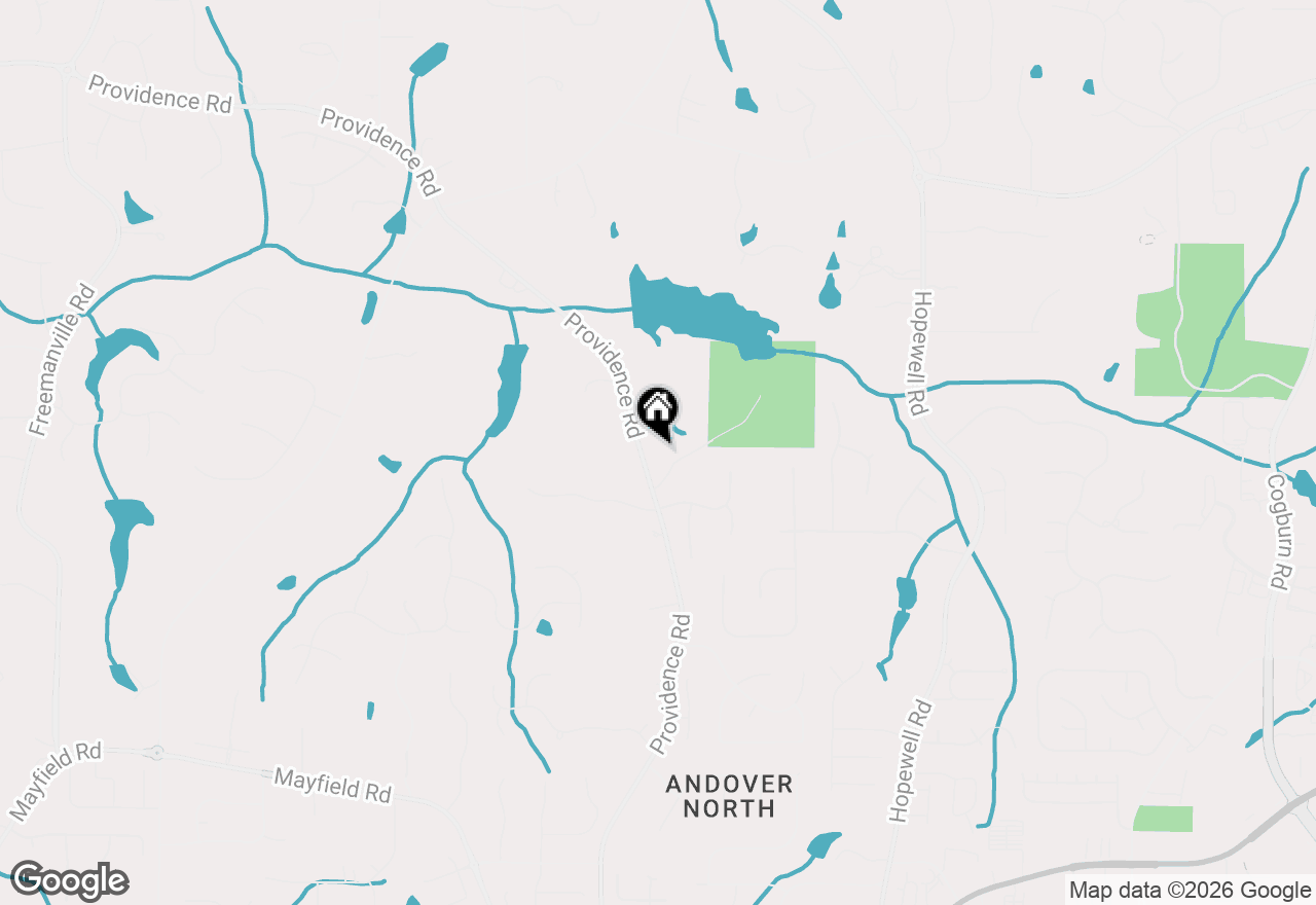 Map of 13335 Providence Road, Alpharetta, GA 30009