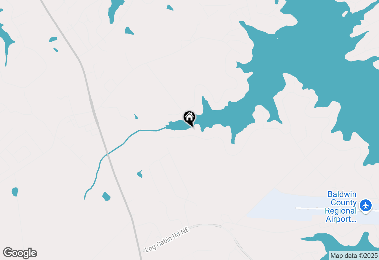 Map of 307 W Lakeview Drive Ne, Milledgeville, GA 31061