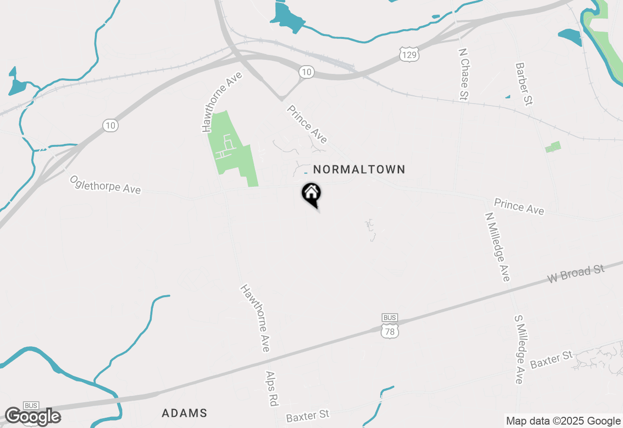 Map of 285 Willow Run, Athens, GA 30606