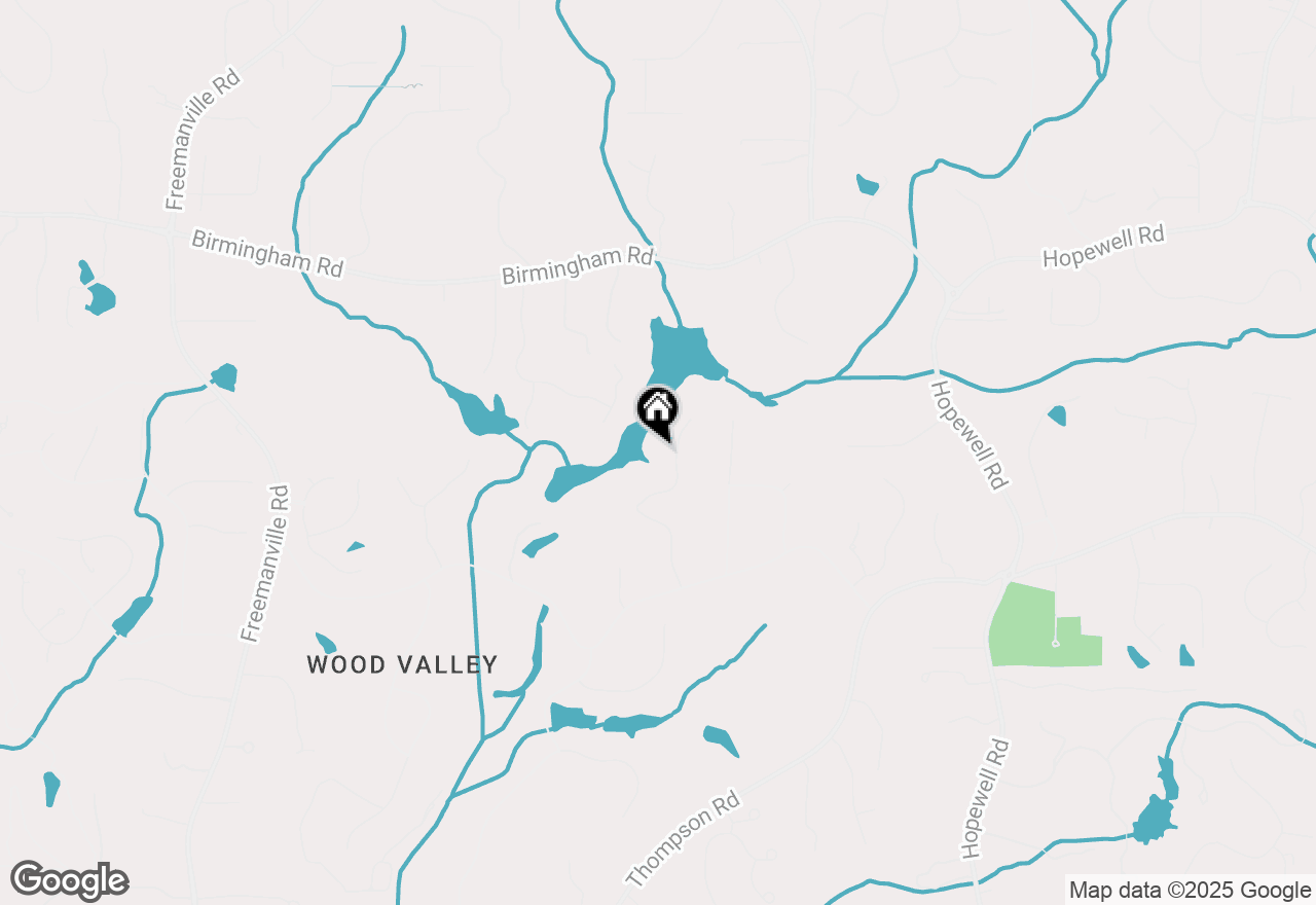 Map of 530 Blue Heron Way, Milton, GA 30004
