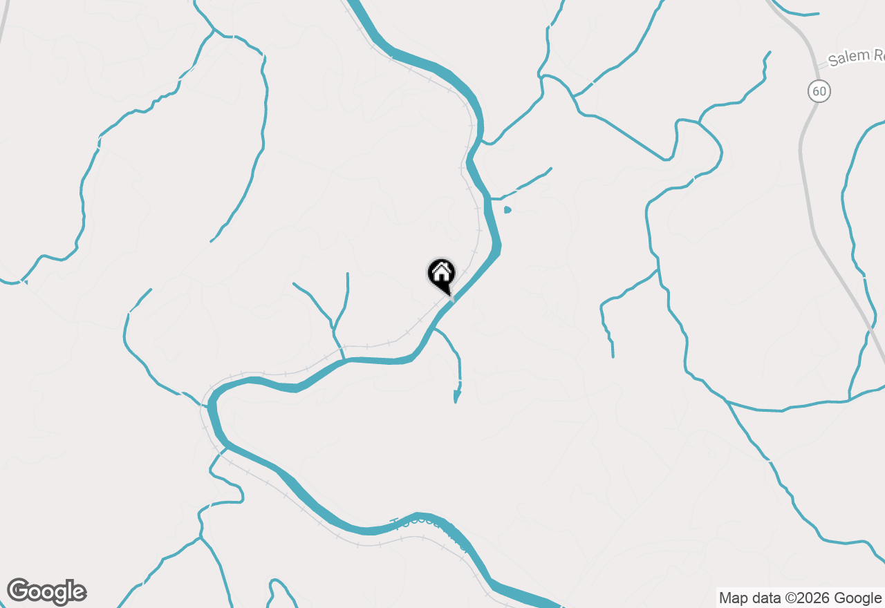 Map of 494 Riverbend Manor, Blue Ridge, GA 30513