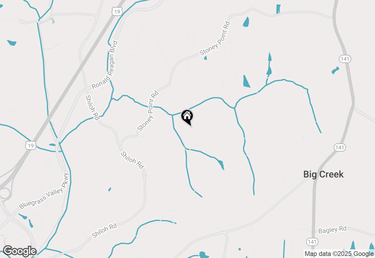 Map of 6770 Ulster Court, Alpharetta, GA 30005