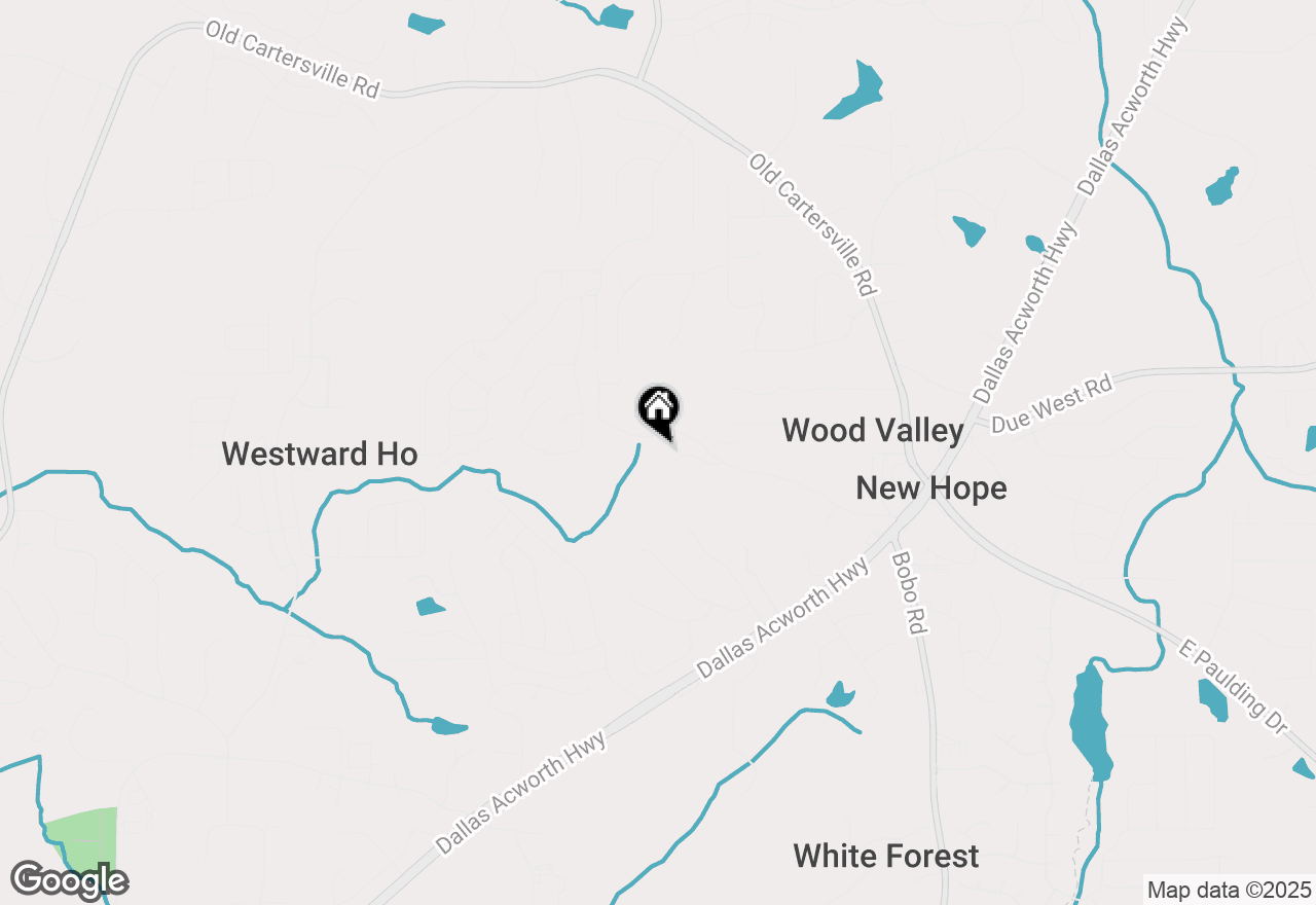Map of 655 Chester Harris Drive, Dallas, GA 30132