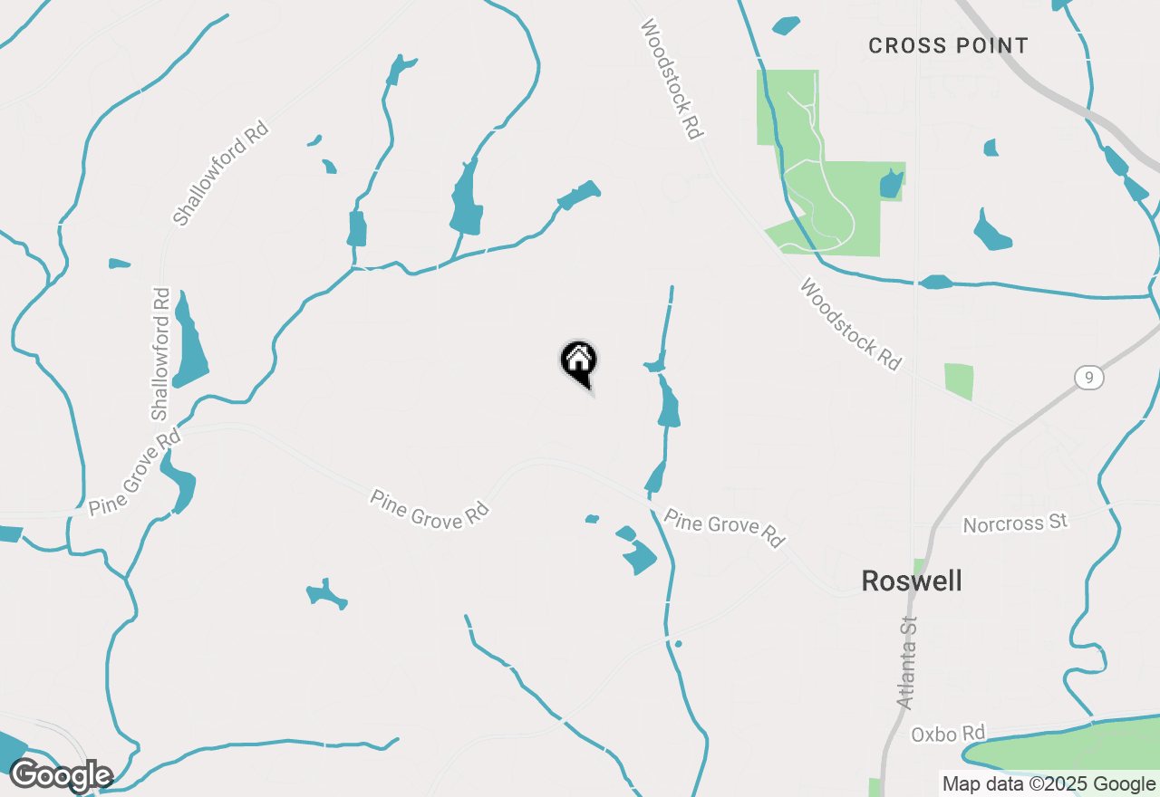 Map of 495 Ramsdale Drive, Roswell, GA 30075
