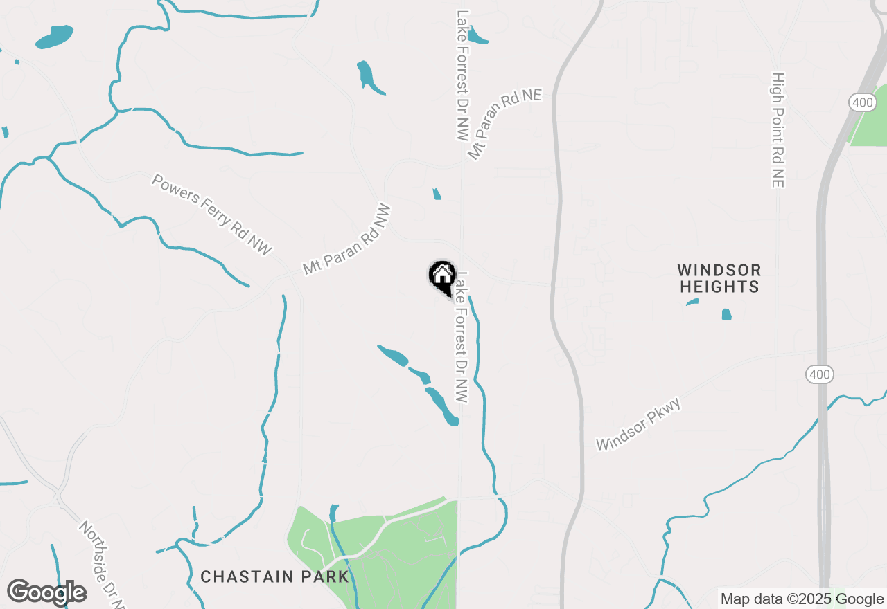 Map of 4835 Merlendale Court, Atlanta, GA 30327