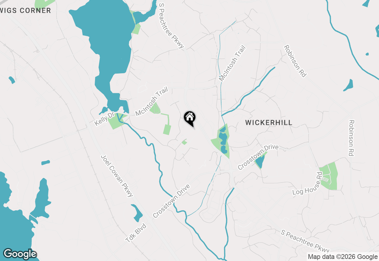 Map of 310 Wood Ridge, Peachtree City, GA 30269