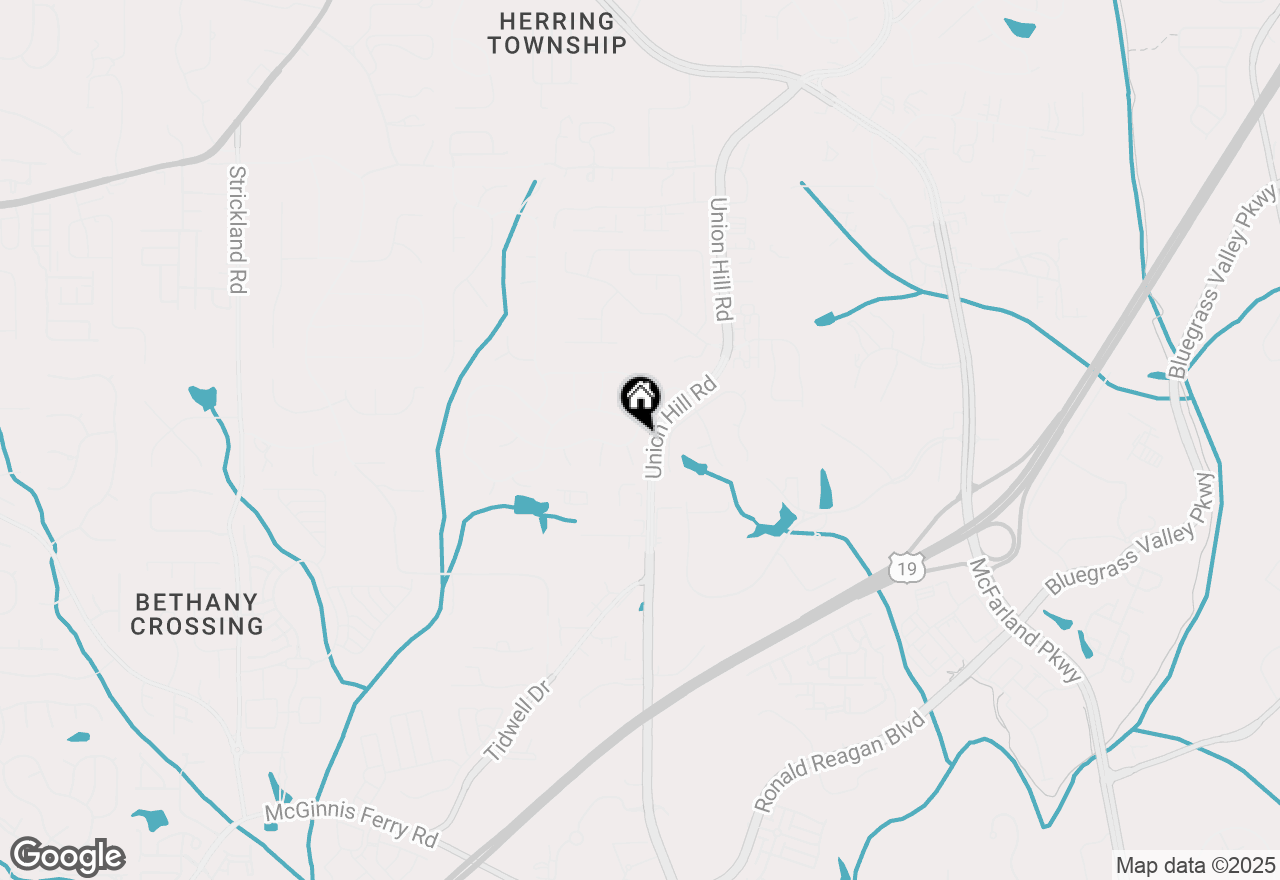 Map of 1425 Overland Crossing, Alpharetta, GA 30004