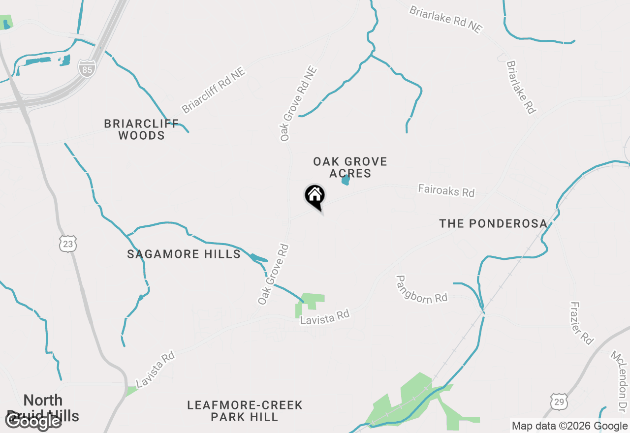 Map of 2351 Pangborn Circle, Decatur, GA 30033