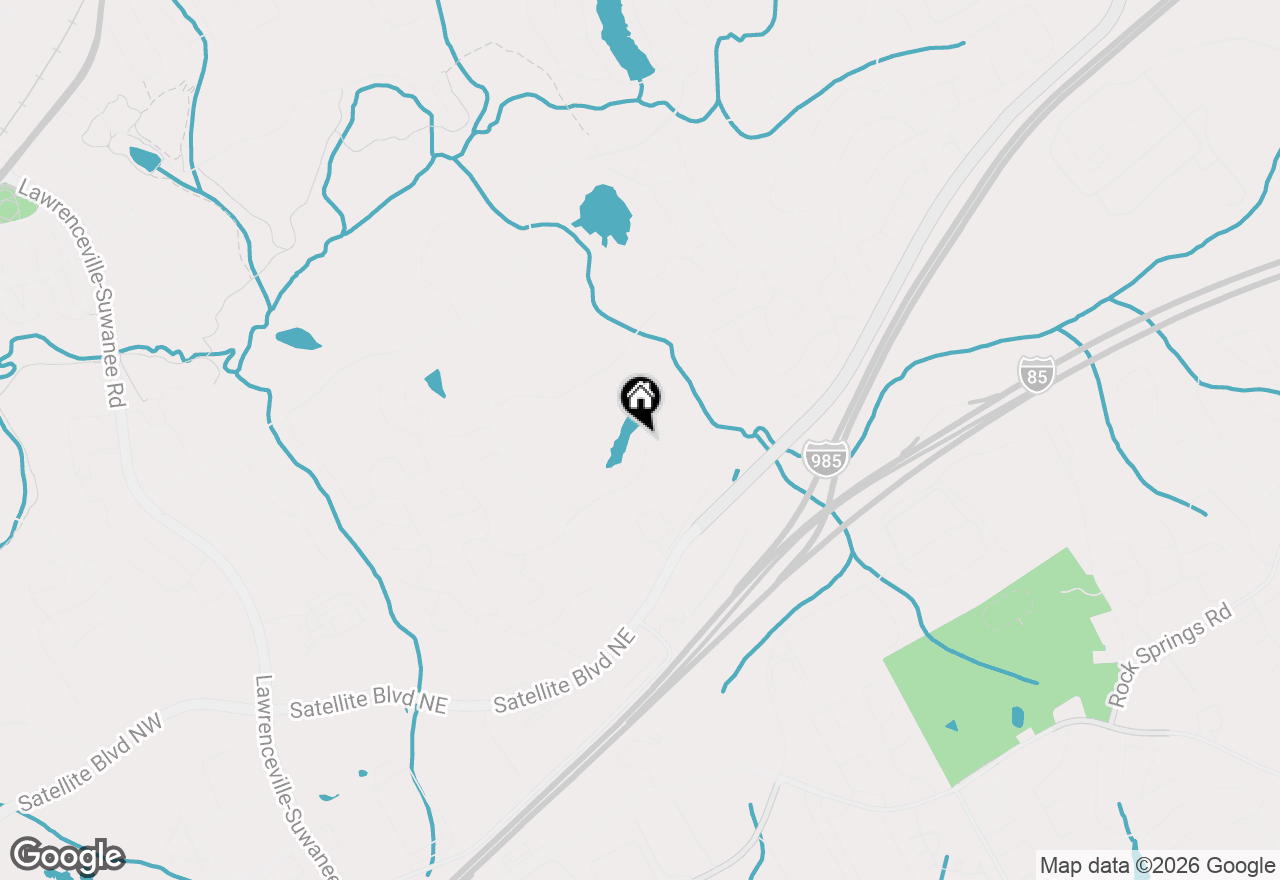 Map of 172 Leaf Lake Drive, Suwanee, GA 30024