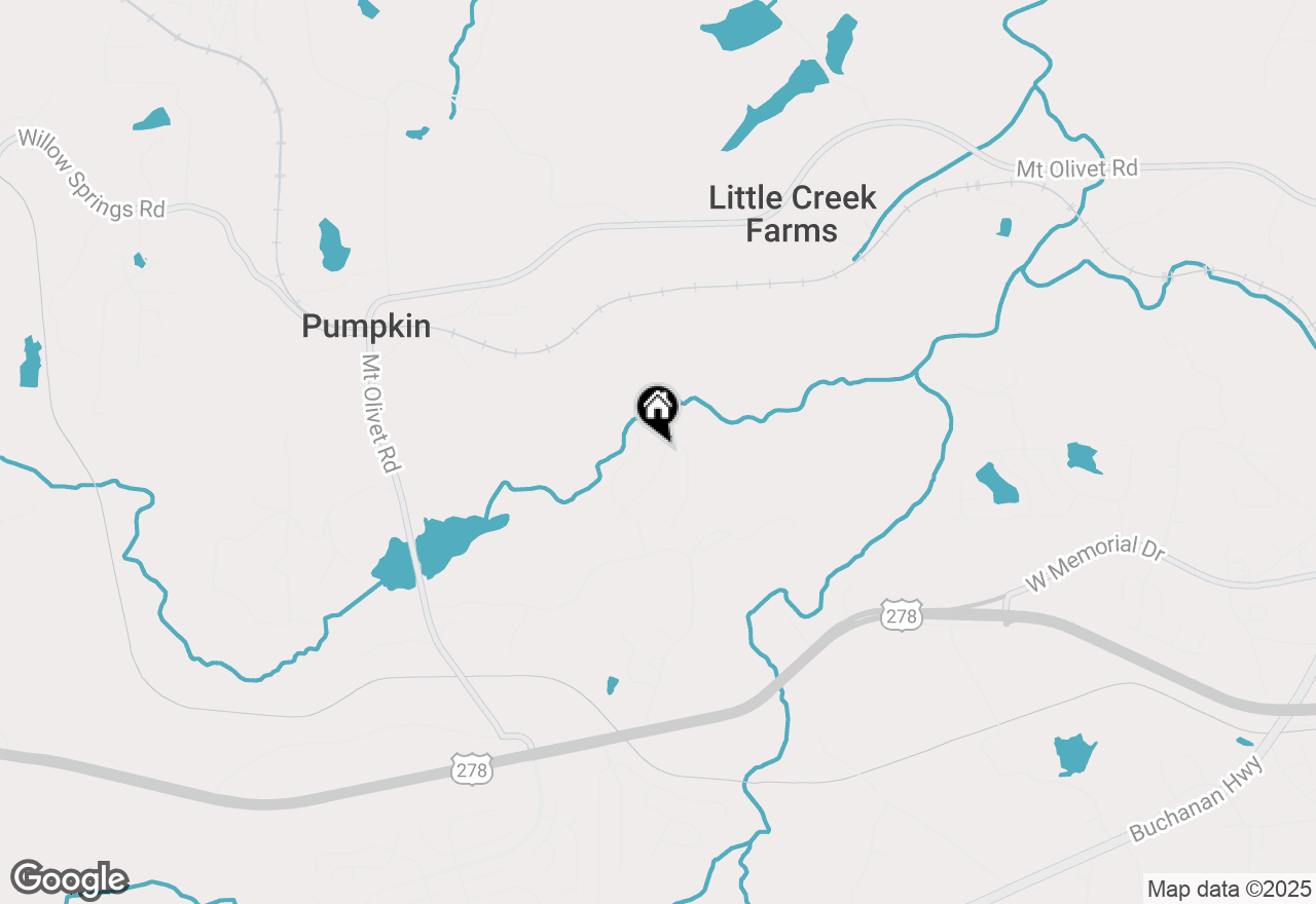Map of 167 Maggies Point, Dallas, GA 30132