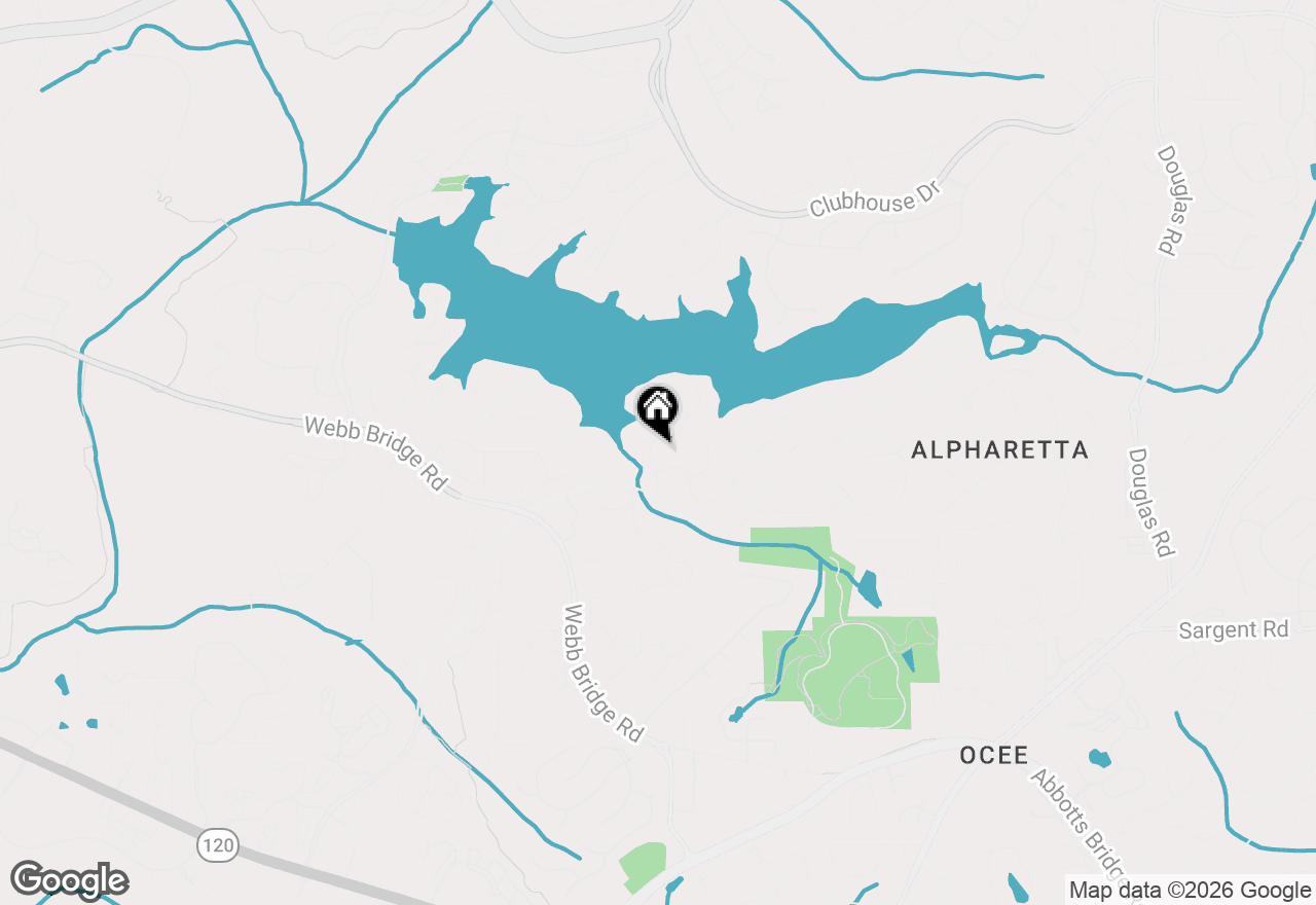 Map of 535 Flying Scot Way, Alpharetta, GA 30005