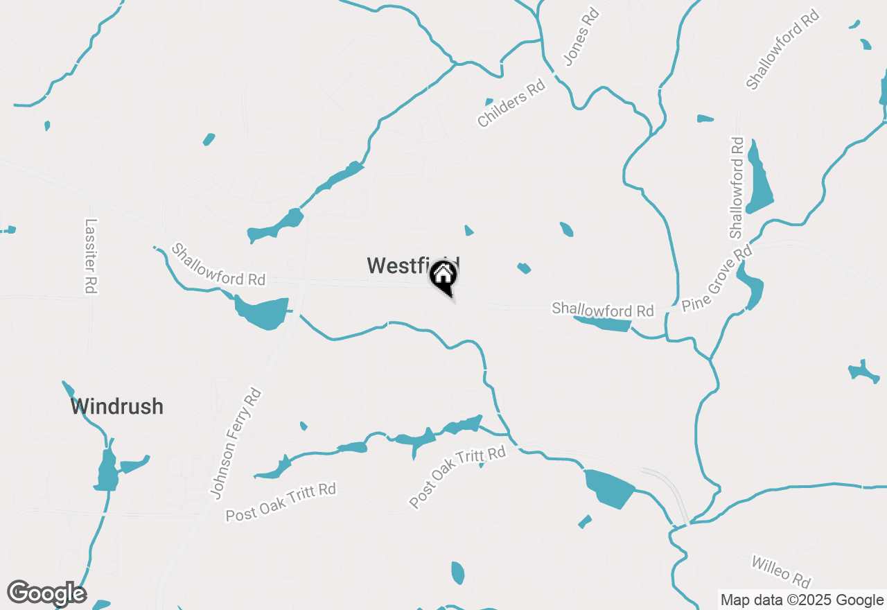 Map of 4536 Mountain Creek Drive Ne, Roswell, GA 30075