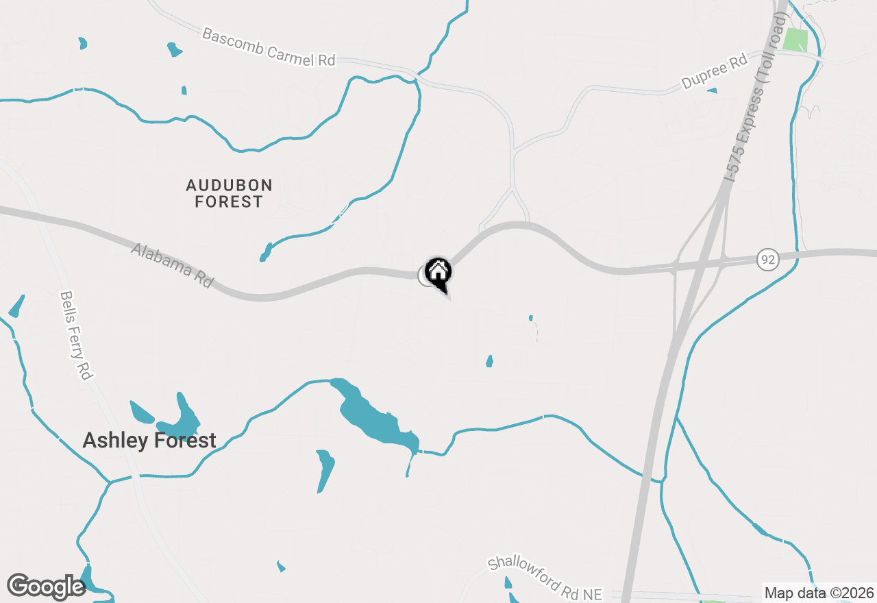 Map of 324 Hayden Circle, Woodstock, GA 30189