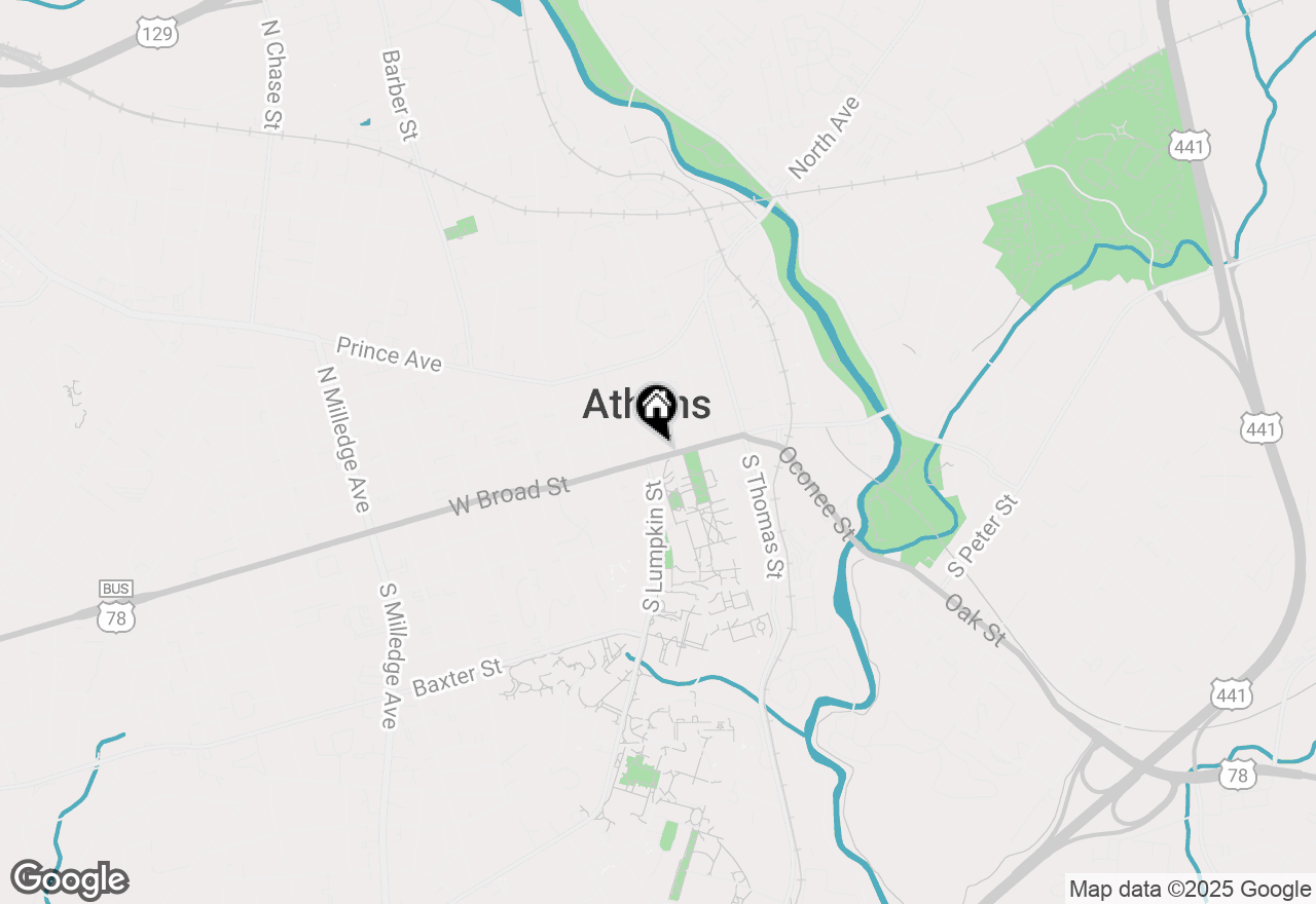 Map of 131 E Broad Street #506, Athens, GA 30601