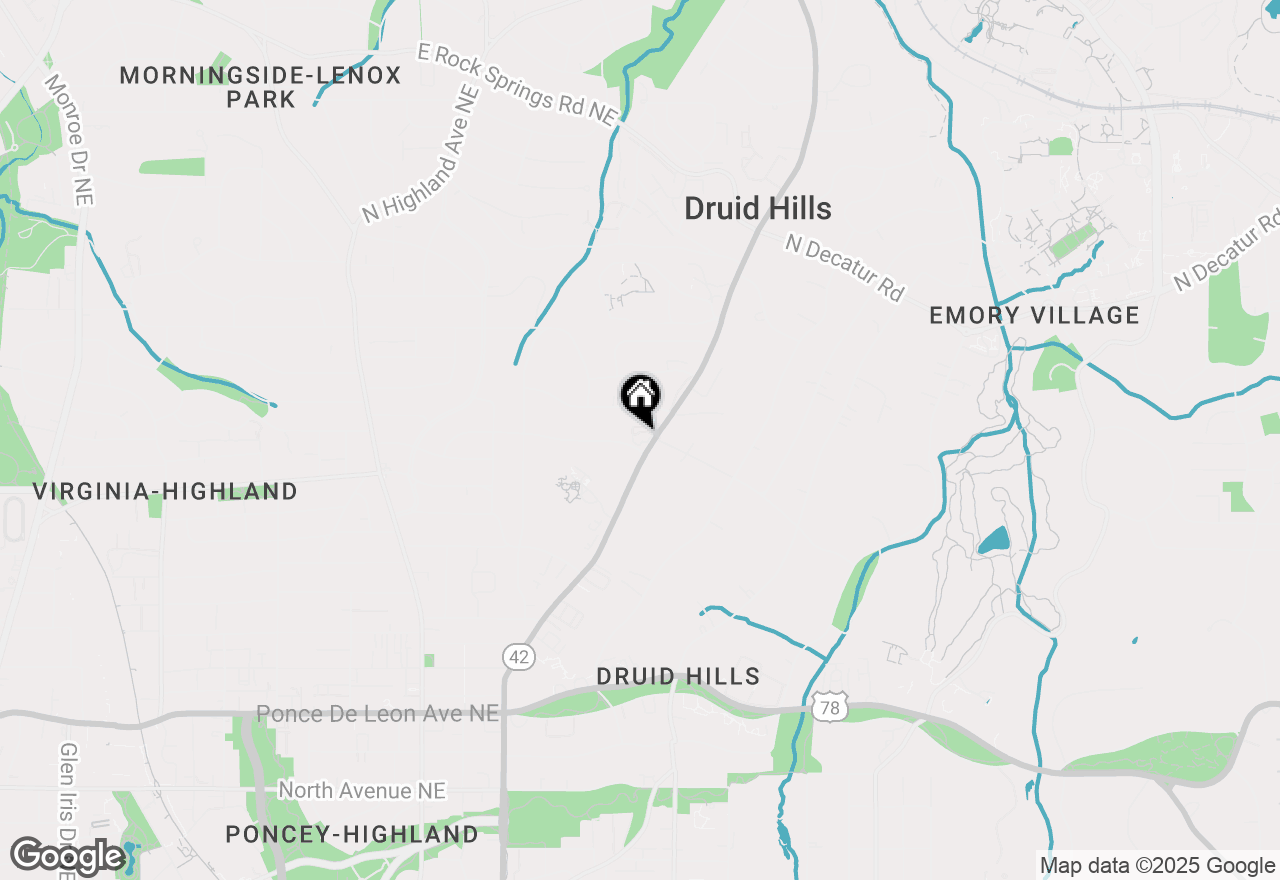 Map of 1307 Stillwood Chase Ne, Atlanta, GA 30306