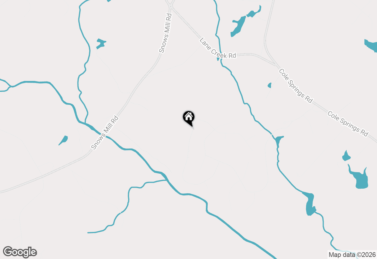 Map of 1341 Riverhill Drive, Bishop, GA 30621