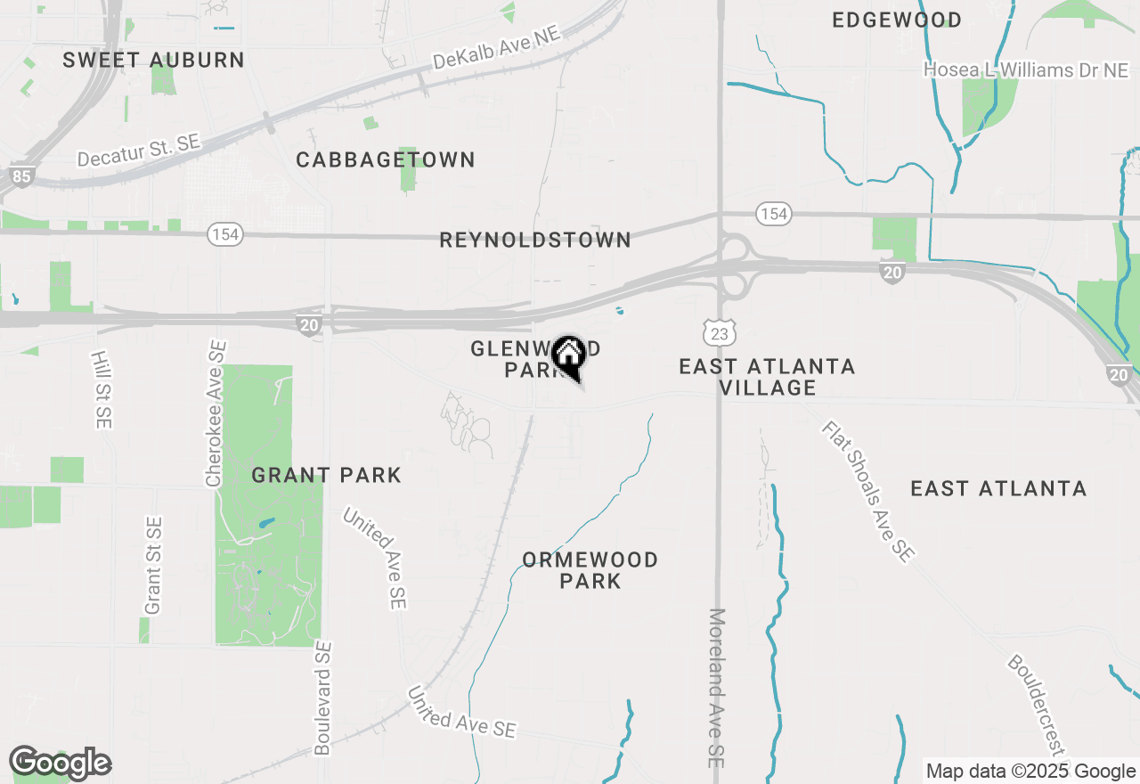 Map of 495 Hamilton Street Se, Atlanta, GA 30316