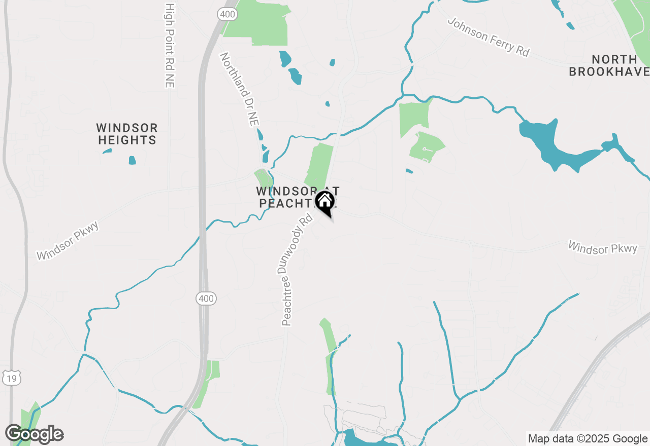 Map of 110 Crestwicke Trace, Atlanta, GA 30319