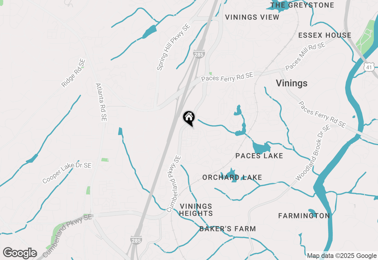 Map of 3927 Allegretto Circle, Atlanta, GA 30339