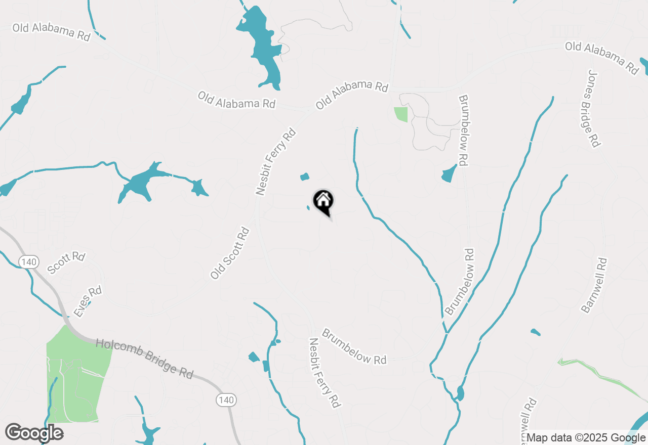 Map of 2915 Abbottswell Drive, Alpharetta, GA 30022