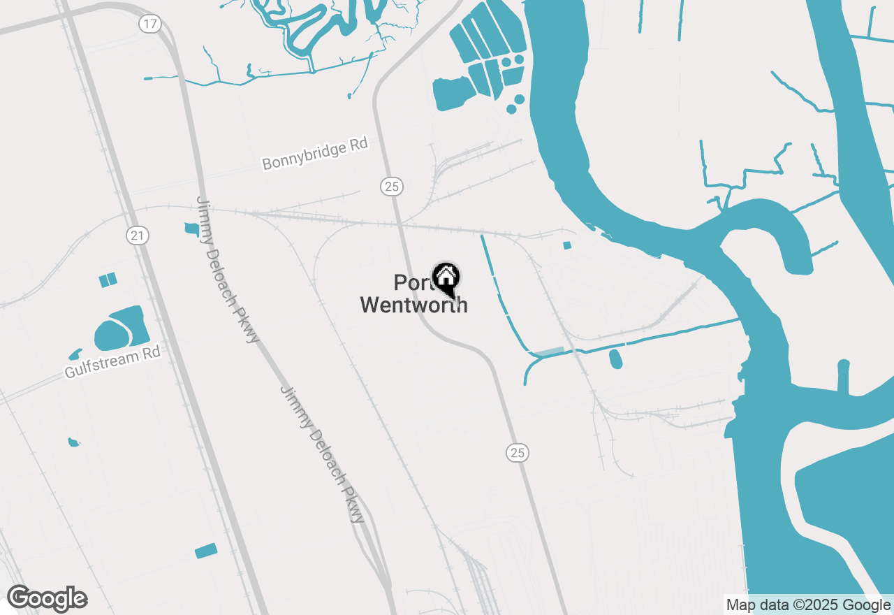 Map of 211 Turnberry Street, Port Wentworth, GA 31407