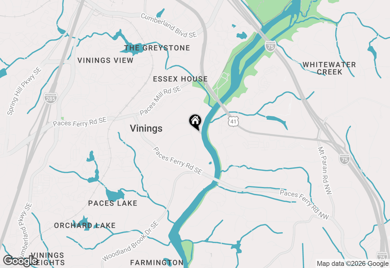 Map of 3623 Cochise Drive, Atlanta, GA 30339