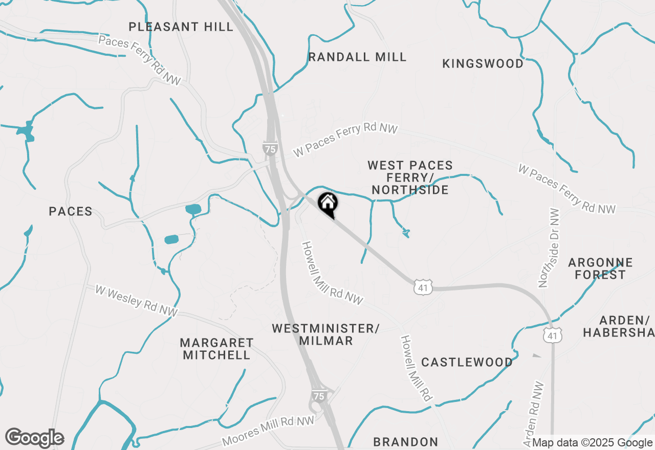 Map of 3286 Northside Parkway Nw #901, Atlanta, GA 30327