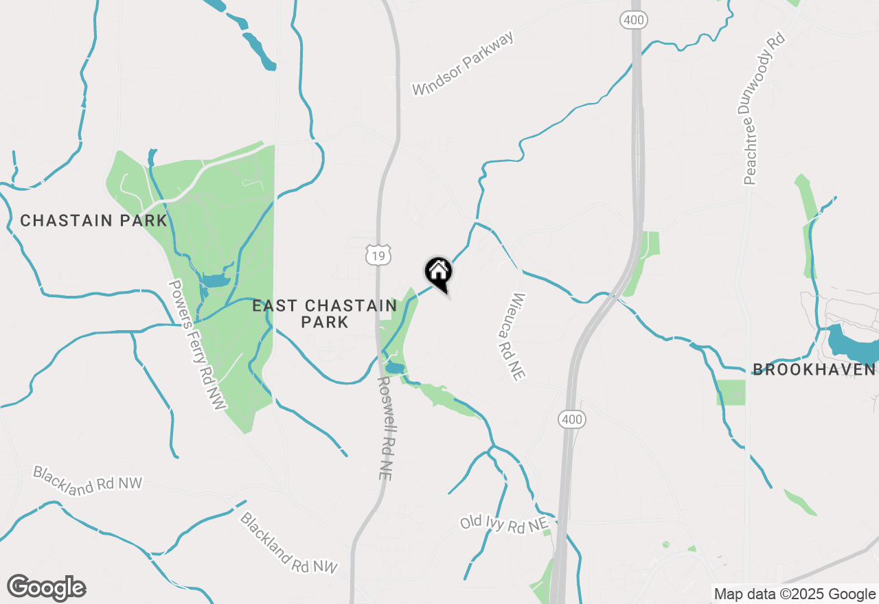 Map of 306 Pinecrest Road Ne, Atlanta, GA 30342