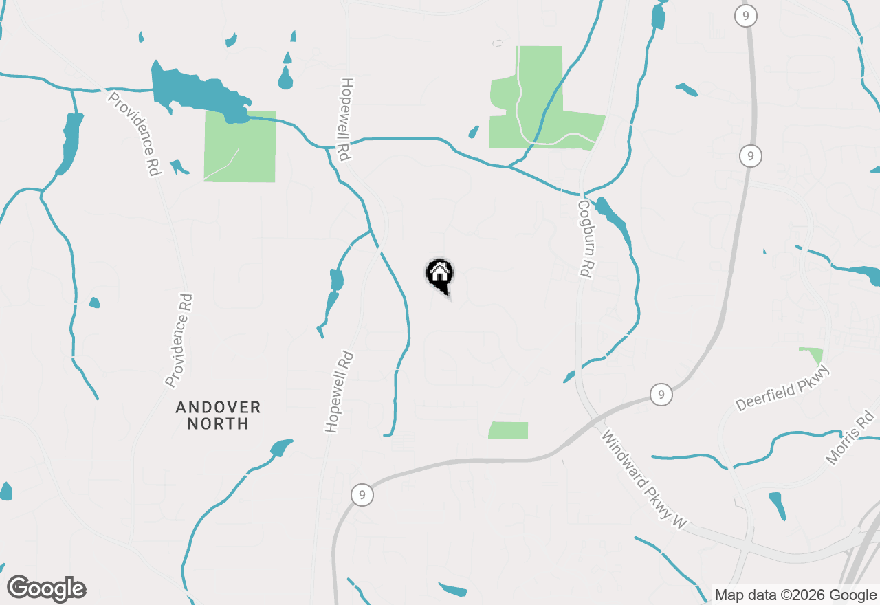 Map of 330 Rhodes Chase Court, Alpharetta, GA 30004