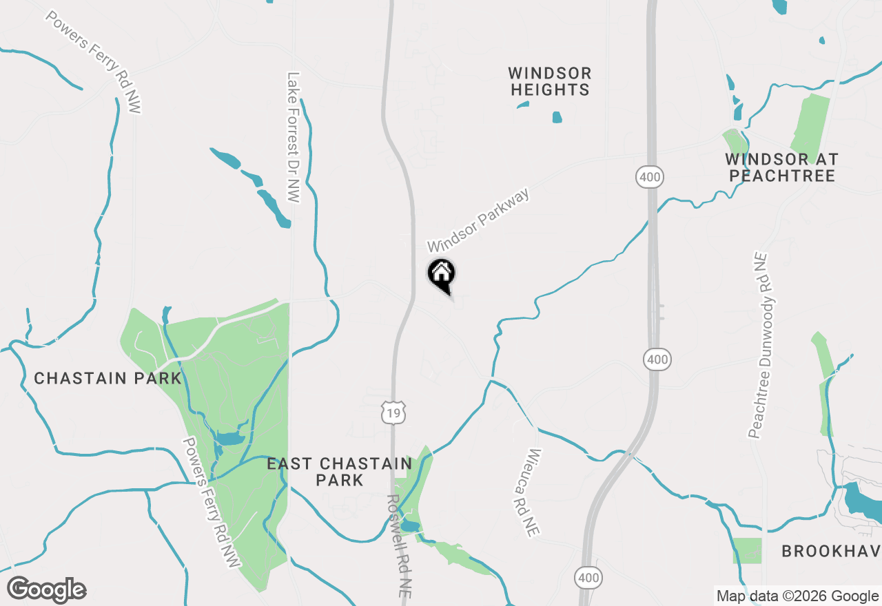 Map of 274 Dilbeck Place Ne, Atlanta, GA 30342