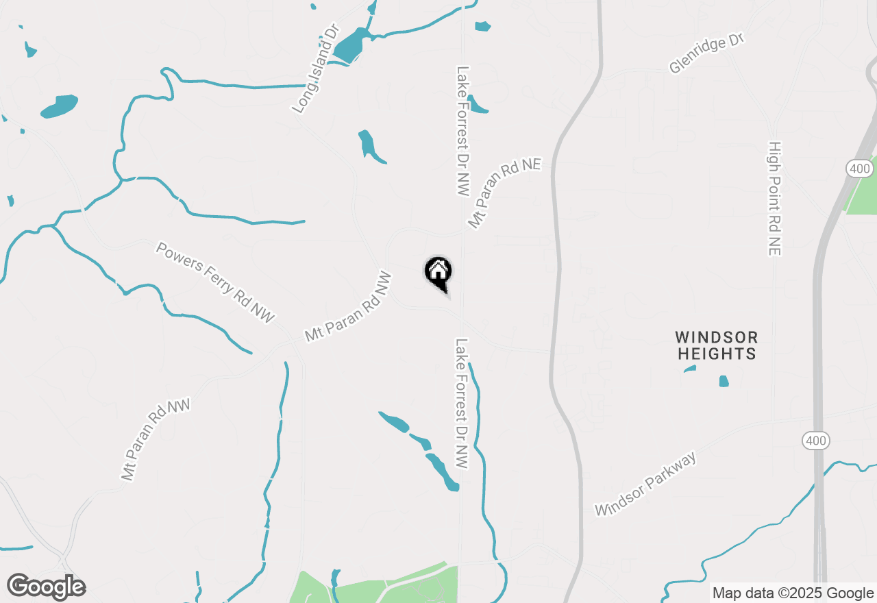 Map of 4961 Long Island Drive Nw, Sandy Springs, GA 30327