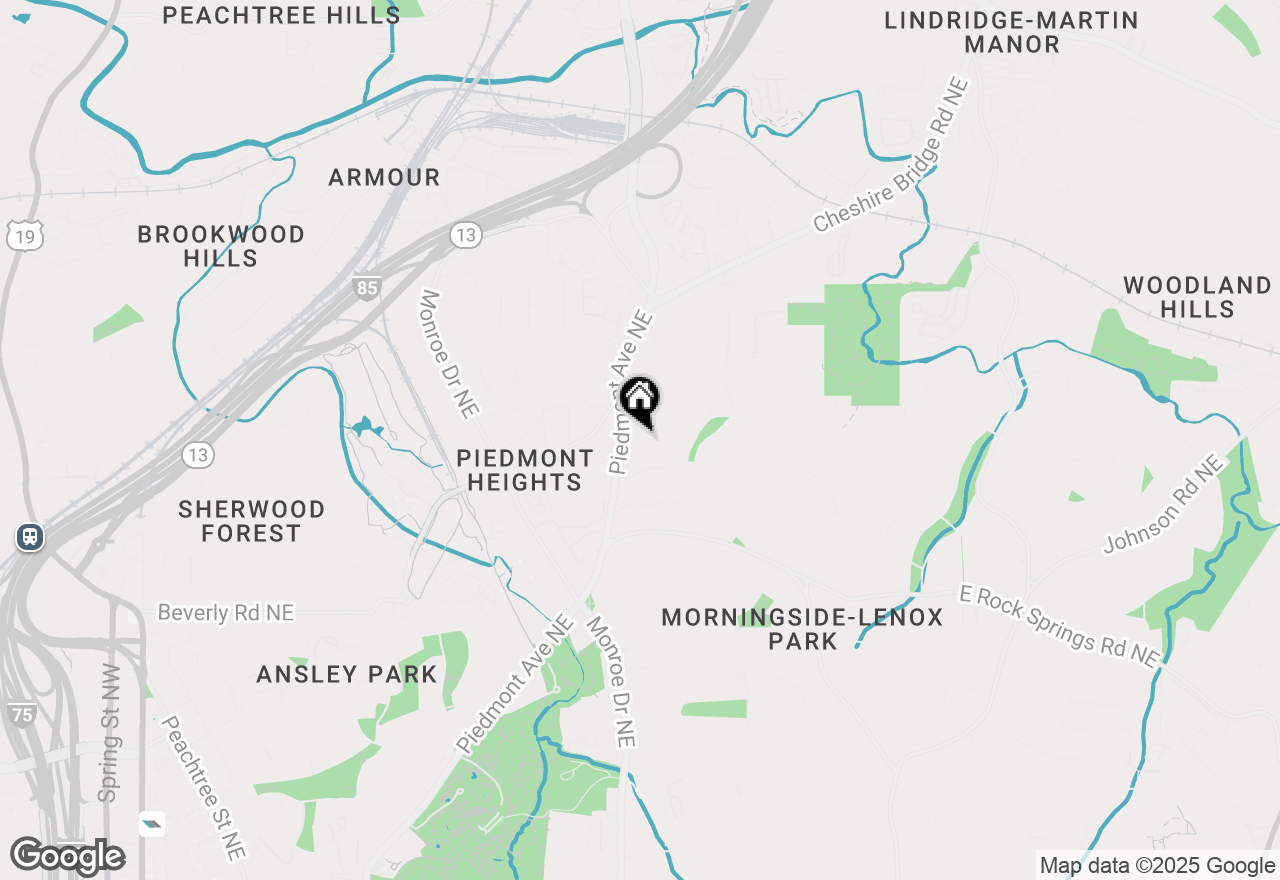 Map of 1767 Beckham Place Ne #54, Atlanta, GA 30324