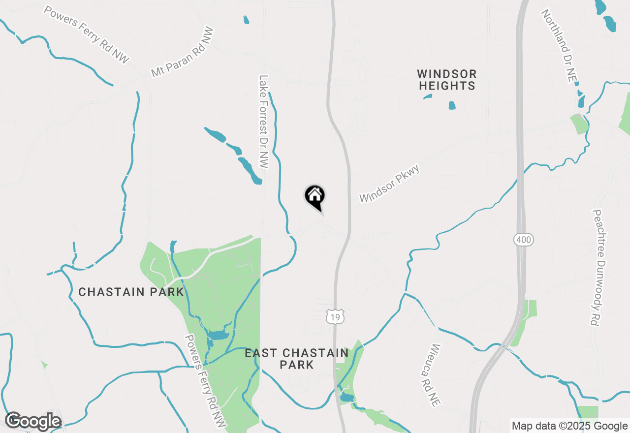 Map of 120 Ridgely Court, Atlanta, GA 30342