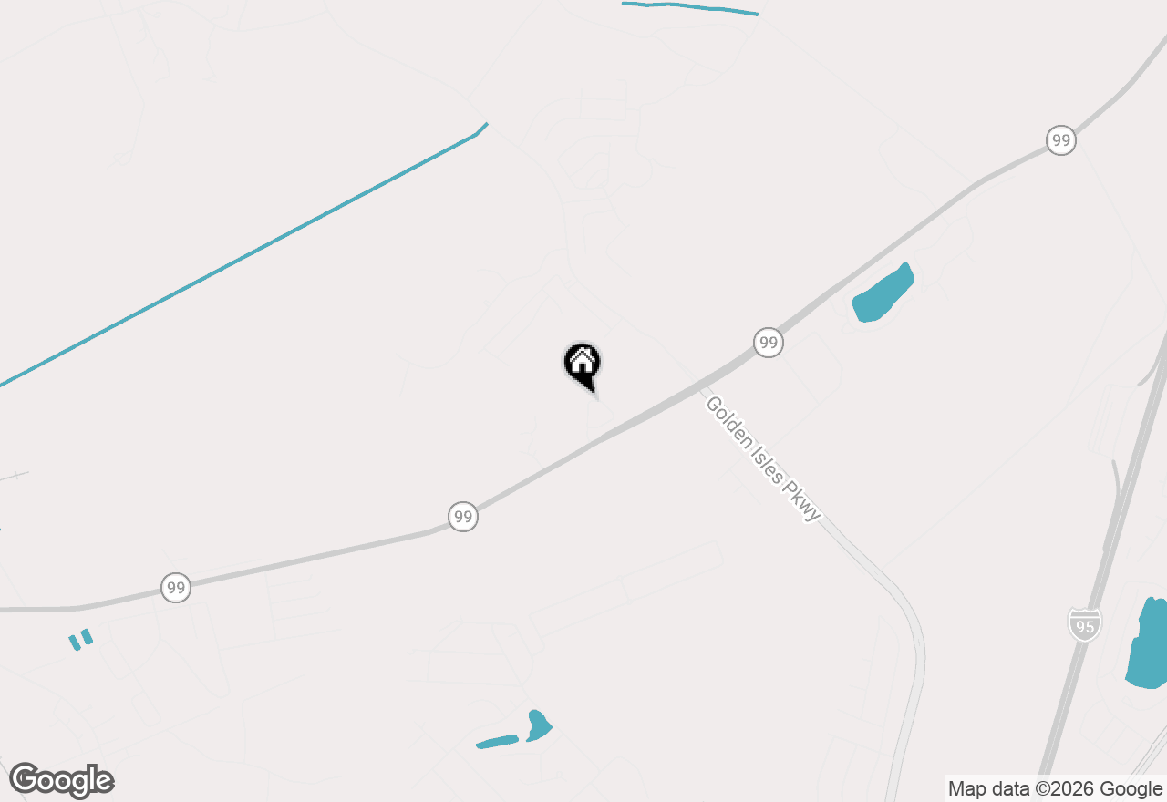 Map of 131 Gallery Way, Brunswick, GA 31525