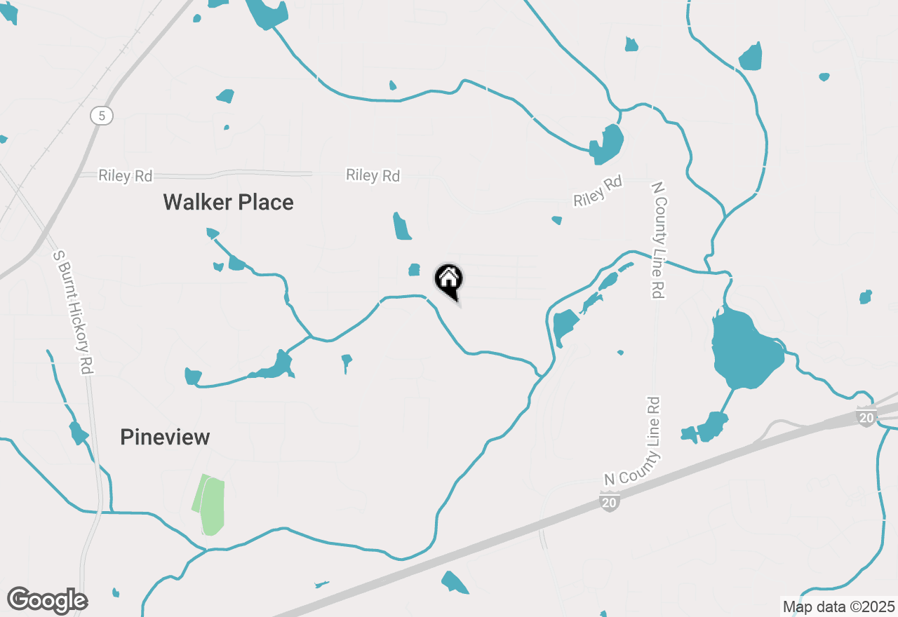 Map of 3263 Mckown Road, Douglasville, GA 30134