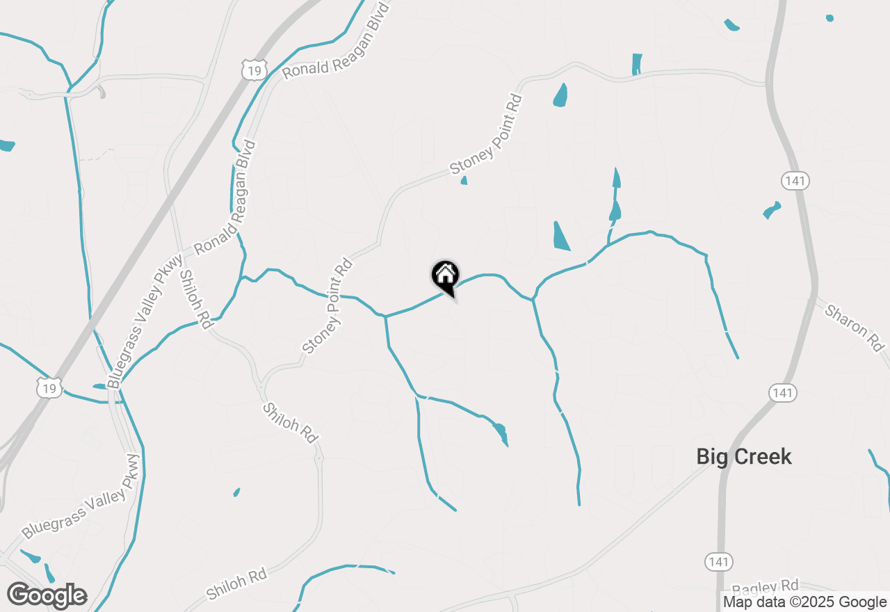Map of 6815 Crofton Drive, Alpharetta, GA 30005
