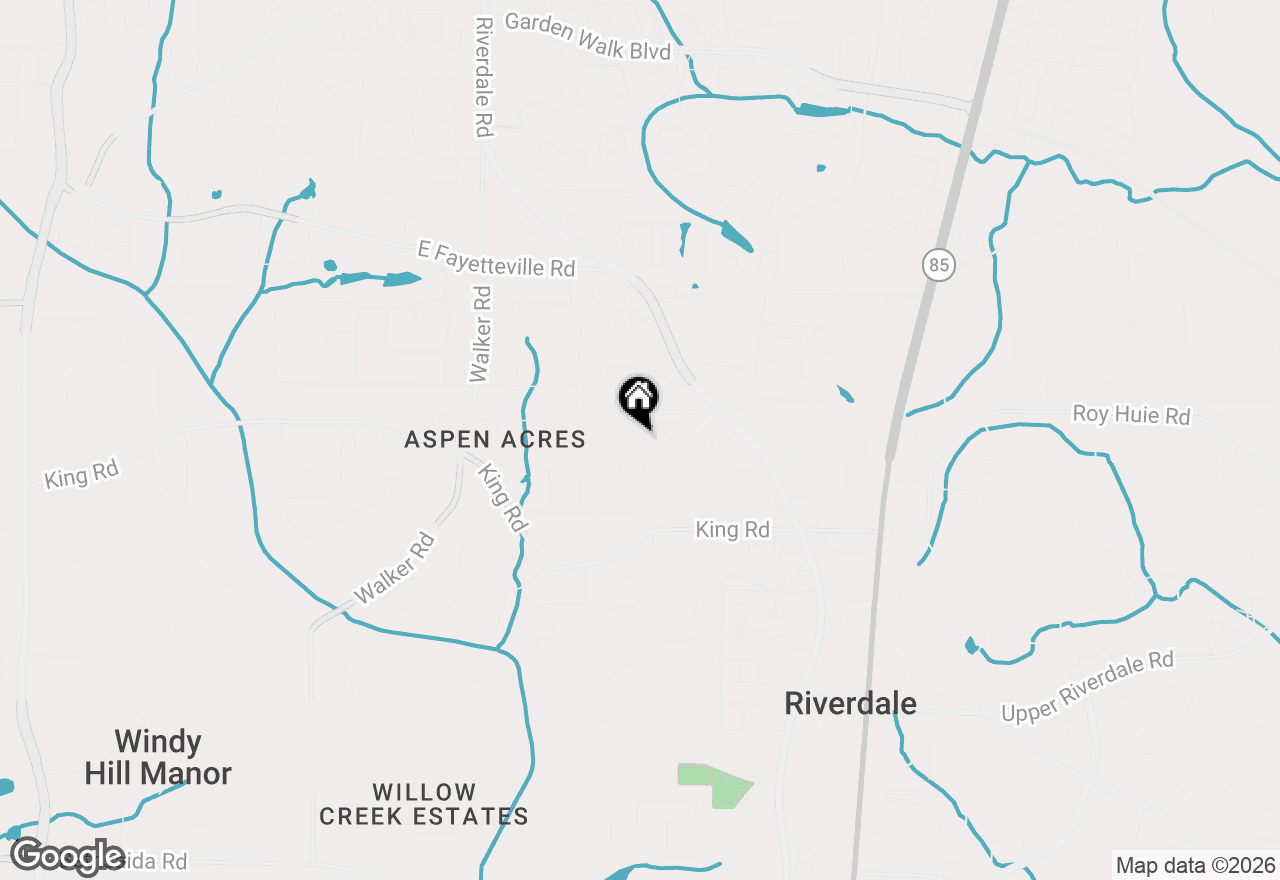 Map of 6347 Steepleridge Court, Riverdale, GA 30296