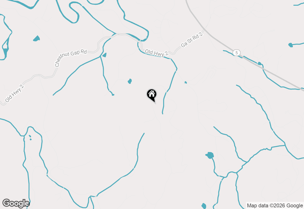 Map of 5.91 ac Sunrock Mtn Trace, Blue Ridge, GA 30513