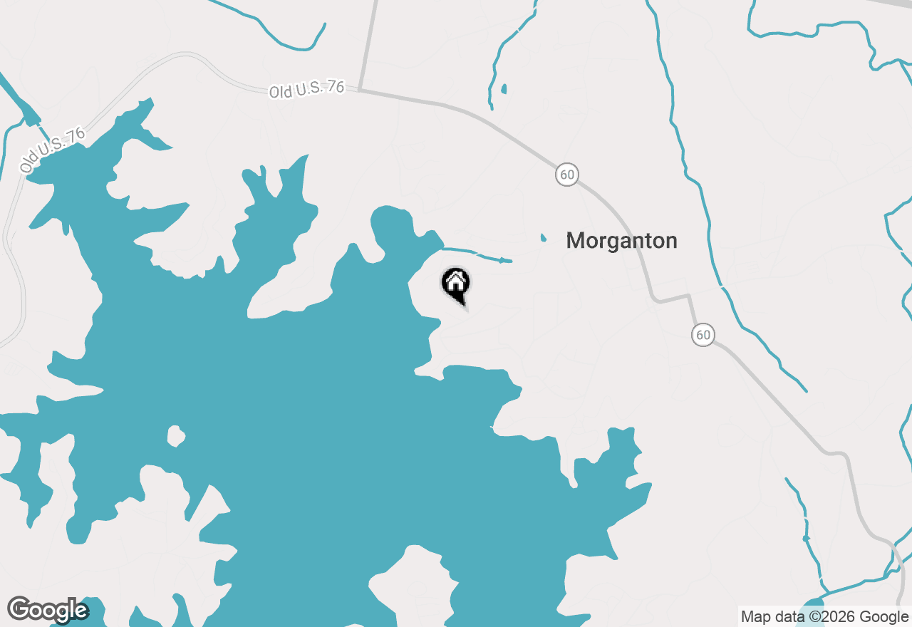 Map of 32 Lake Front, Morganton, GA 30560