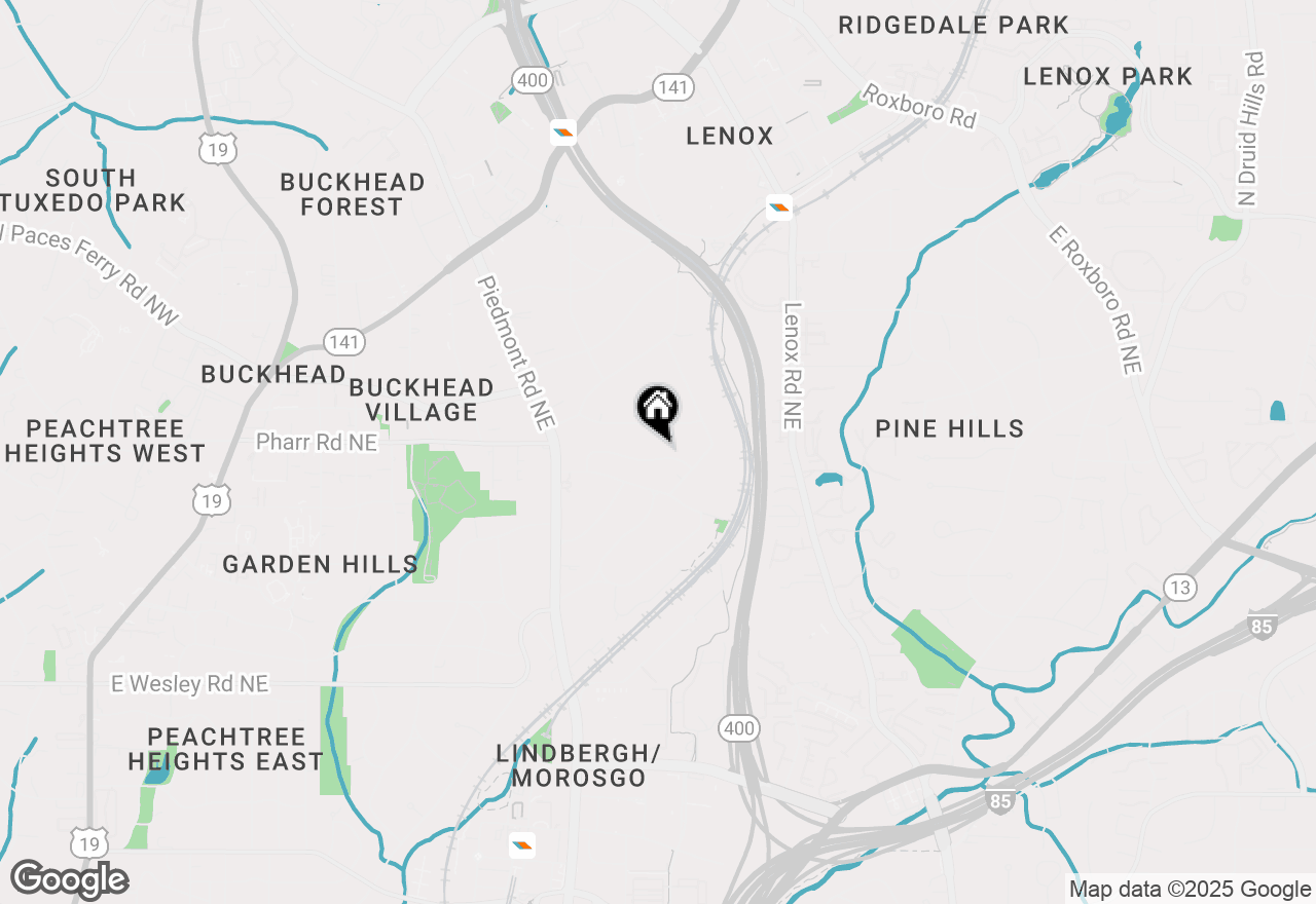 Map of 664B Timm Valley Road Ne, Atlanta, GA 30305