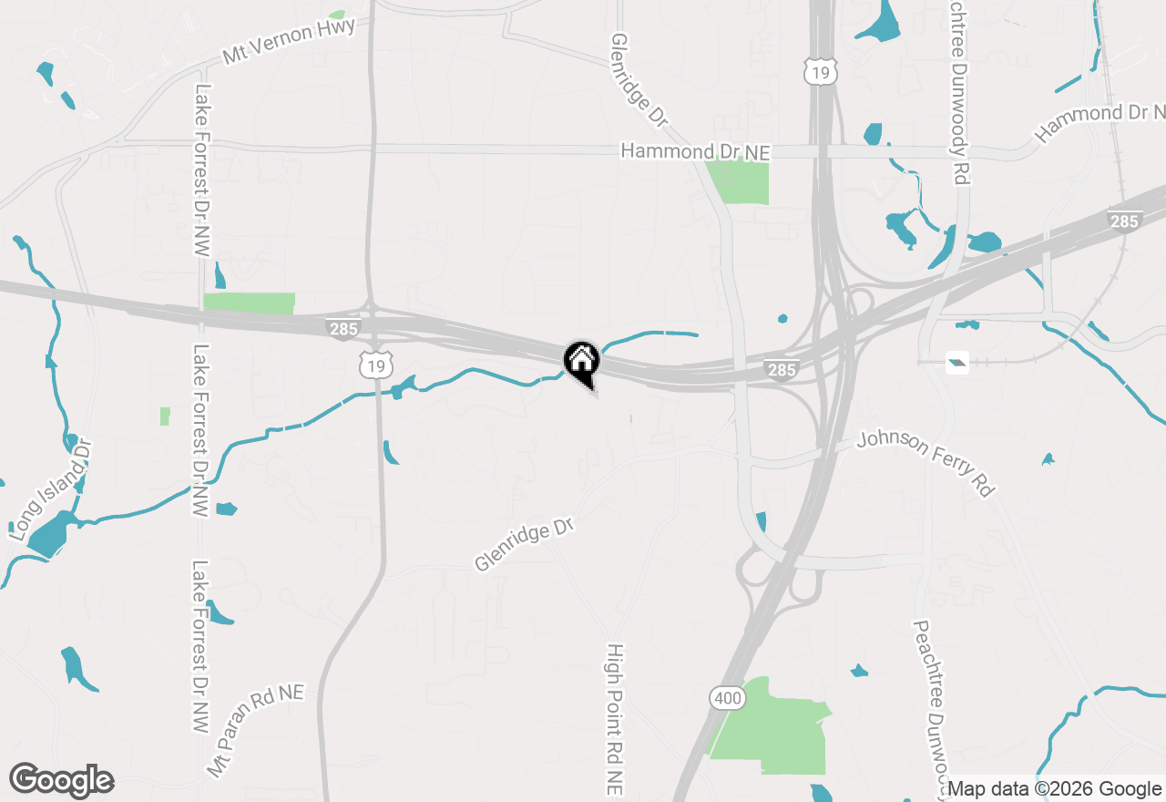 Map of 5650 Colton Drive, Sandy Springs, GA 30342