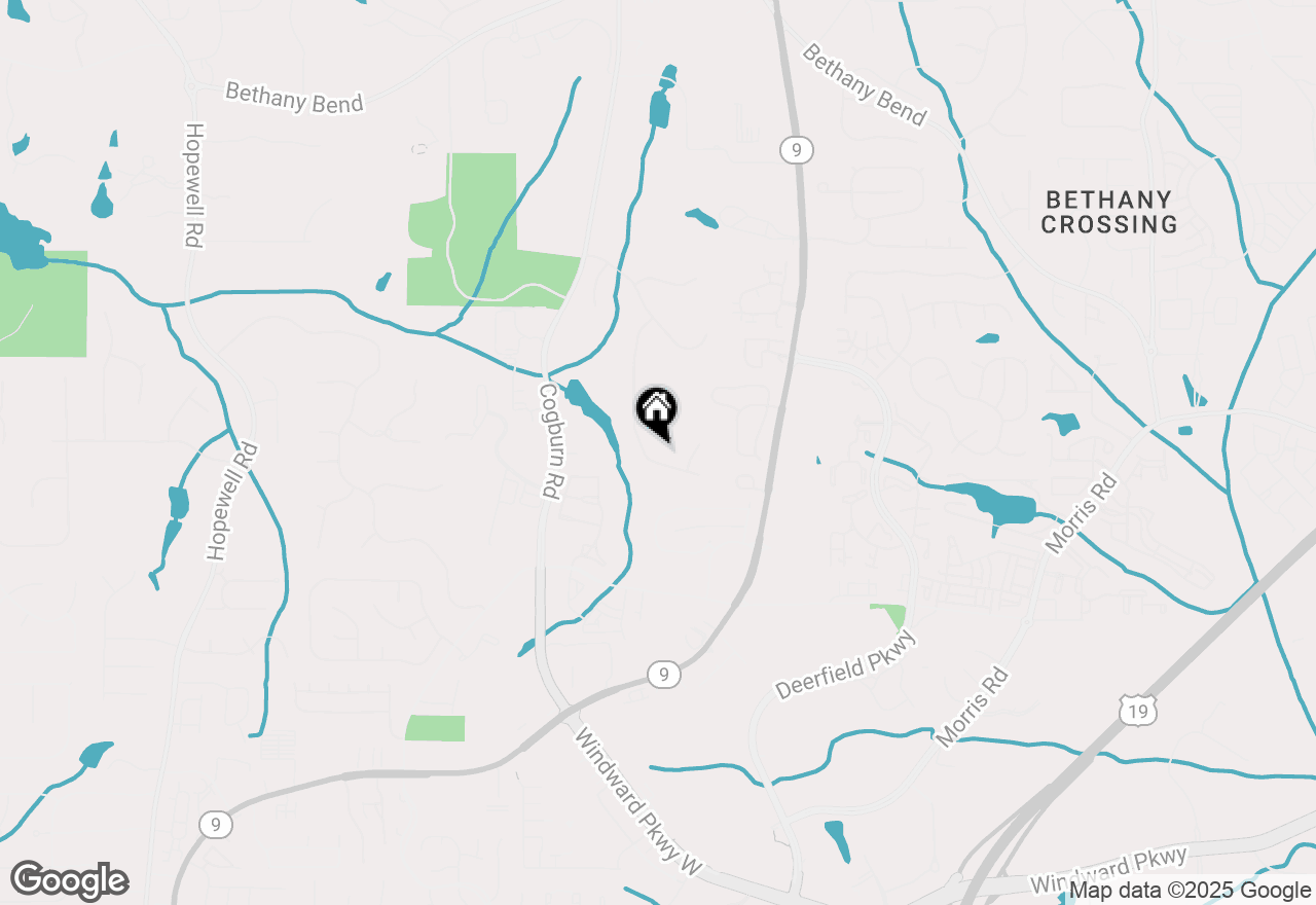 Map of 775 Barberry Drive, Milton, GA 30004