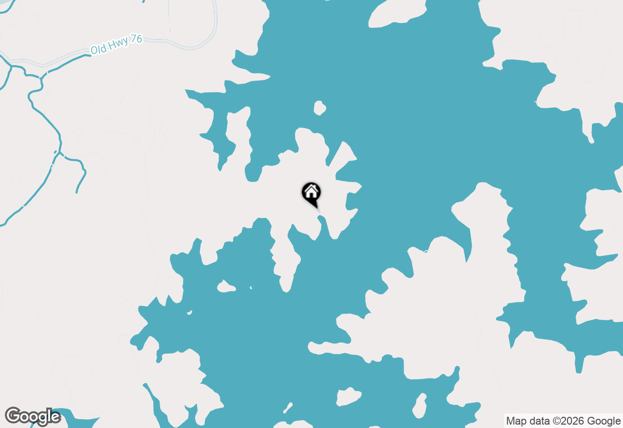 Map of 127 Azure Point, Blue Ridge, GA 30513